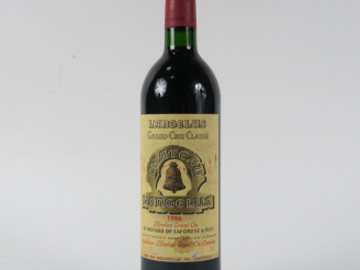 Vente aux enchères 1 BOUTEILLE CHÂTEAU L'ANGELUS GC ST EMILION - 1986 -BG+