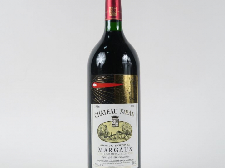 1 MAGNUM CHÂTEAU SIRAN MARGAUX - 1986 - CBO