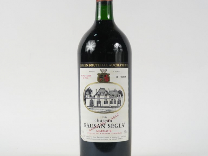 1 MAGNUM CHÂTEAU RAUSAN SEGLA GCC MARGAUX - 1986 - BG