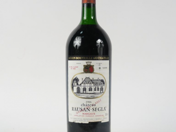 1 MAGNUM CHÂTEAU RAUSAN SEGLA GCC MARGAUX - 1986 - LB
