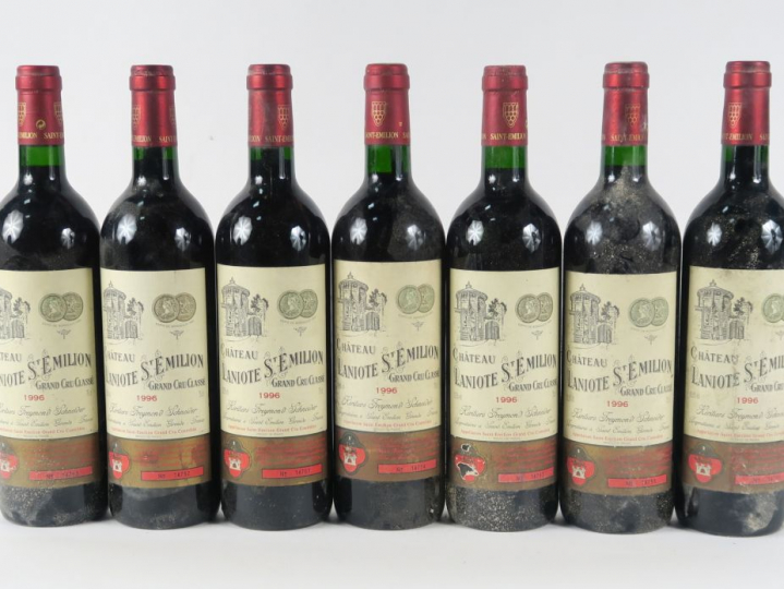 7 BOUTEILLES CHÂTEAU LANIOTTE GCC ST EMILION - 1987