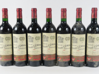 Vente aux enchères 7 BOUTEILLES CHÂTEAU LANIOTTE GCC ST EMILION - 1987