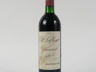Vente aux enchères 1 BOUTEILLE CHÂTEAU LAFLEUR POMEROL - 1988 - BG