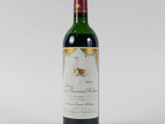 Vente aux enchères 1 BOUTEILLE CHÂTEAU MOUTON BARONNE PHILIPPE GCC PAUILLAC - 1988 - BEP