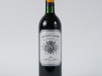 Vente aux enchères 1 BOUTEILLE CHÂTEAU LA CONSEILLANTE POMEROL - 1988 - BG+