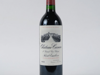 Vente aux enchères 1 BOUTEILLE CHÂTEAU CANON 1er GCC ST EMILION - 1993