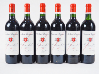 Vente aux enchères 6 BOUTEILLES CHÂTEAU POUJEAUX CB MOULIS - 1994 - CBO