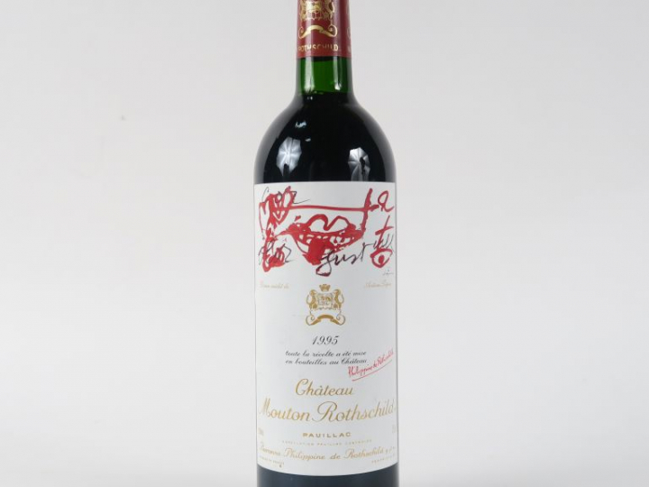 1 BOUTEILLE CHÂTEAU MOUTON ROTHSCHILD 1er GCC PAUILLAC - 1995 - BG