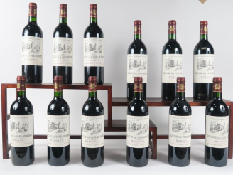Vente aux enchères 12 BOUTEILLES CHÂTEAU LA TOUR DE MONS CB MARGAUX - 1995 - CBO - BG