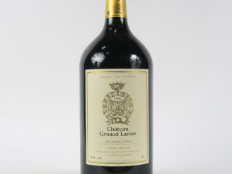 Vente aux enchères 1 DOUBLE MAGNUM (3 L) CHÂTEAU GRUAUD LAROSE GCC ST JULIEN - 1996 - CBO