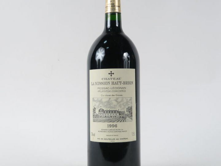 1 MAGNUM CHÂTEAU LA MISSION HAUT BRION GCC GRAVES - 1996 - CBO