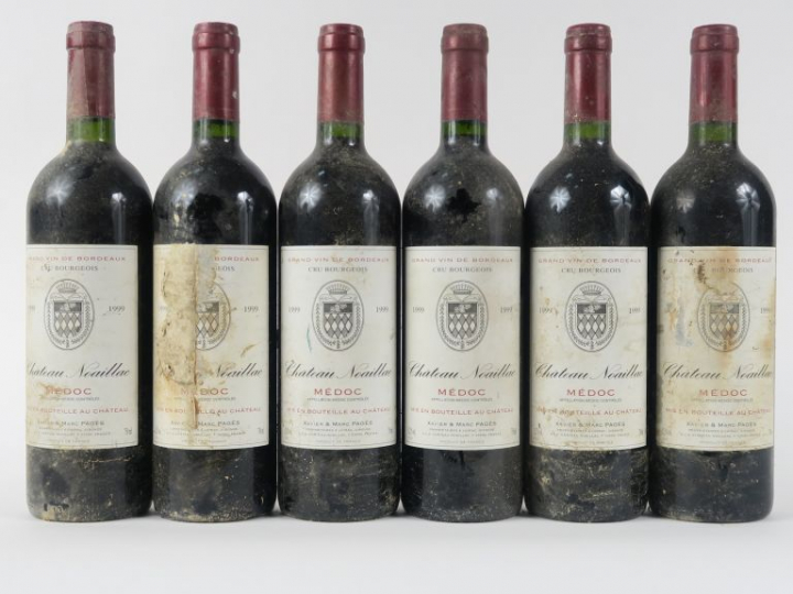 6 BOUTEILLES CHÂTEAU NOAILLAC CB MEDOC - 1999