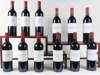 Vente aux enchères 12 BOUTEILLES CHÂTEAU HAUT BAILLY GCC GRAVES - 2005 - CBO
