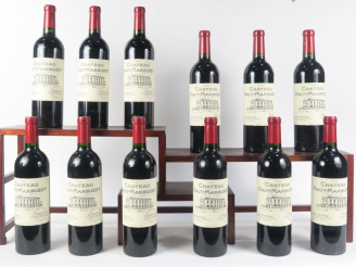 Vente aux enchères 12 BOUTEILLES CHATEAU HAUT MARBUZET ST ESTEPHE - 2006 - CBO