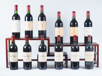 Vente aux enchères 12 BOUTEILLES CHÂTEAU BRANAIRE GCC ST JULIEN - CBO - 1 de 1975 BG/1 de