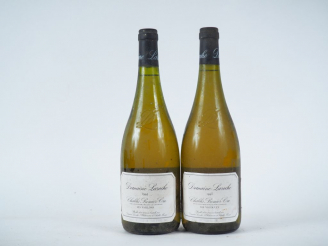 Vente aux enchères 2 BOUTEILLES CHABLIS 1er CRU DOMAINE LAROCHE 1995 : 1 'LES VAILLONS' -