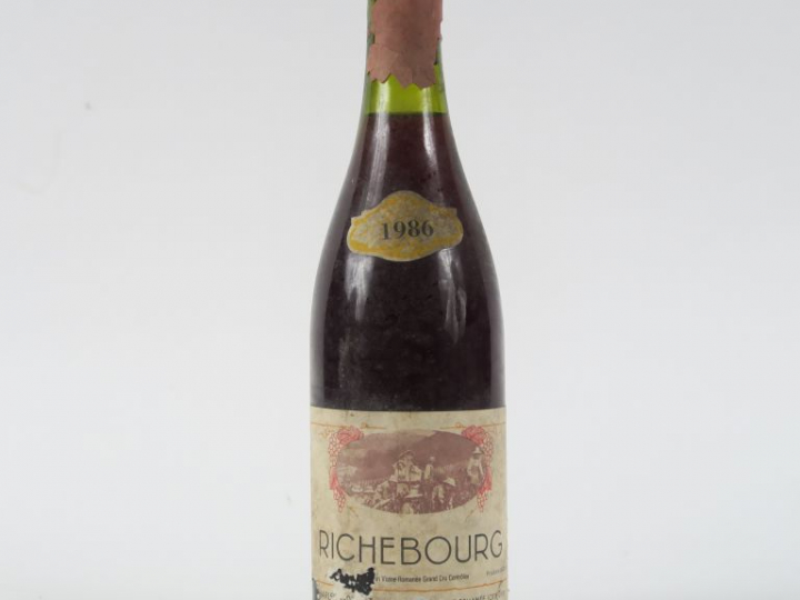 1 BOUTEILLE RICHEBOURG CHARLES NOELLAT - 1986 - 2,5 CM/EA/CAPS CIRE AB