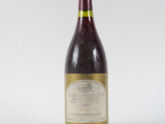 Vente aux enchères 1 MAGNUM GEVREY CHAMBERTIN 1er CRU 'PETITE CHAPELLE' ROSSIGNOL TRAPET 