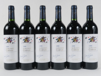 Vente aux enchères 6 BOUTEILLES CORNAS 'LES RUCHETS' JEAN LUC COLOMBO - 1999 - CBO - BG+