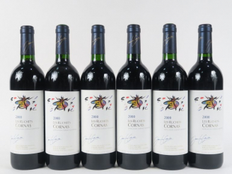 Vente aux enchères 6 BOUTEILLES CORNAS 'LES RUCHETS' JEAN LUC COLOMBO - 2000 - CBO - BG+