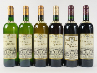 Vente aux enchères 6 BOUTEILLES CHÂTEAU SIMONE 'PALETTE' : 3 BLANC (2005/2008/2010) - 1 R