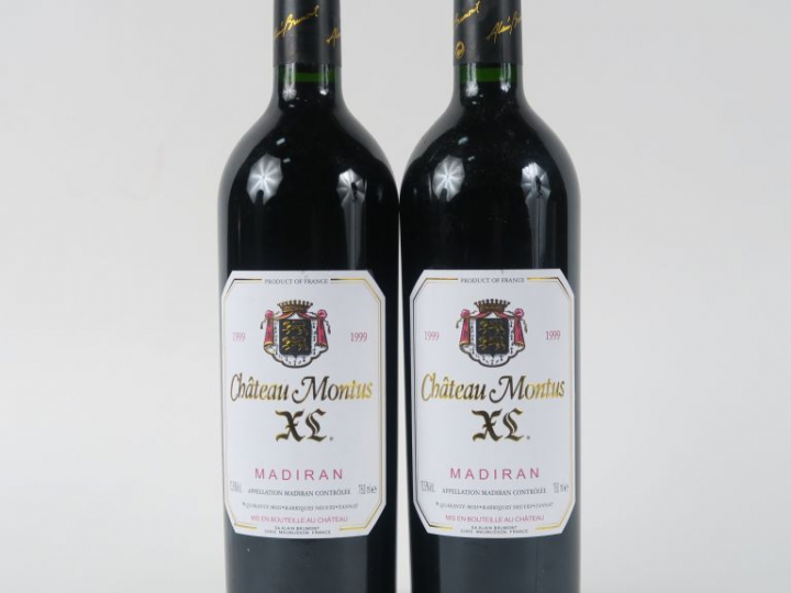 2 BOUTEILLES CHÂTEAU MONTUS 'XL' MADIRAN - 1999