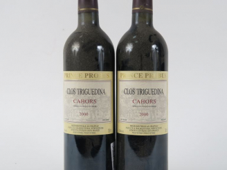Vente aux enchères 2 BOUTEILLES CLOS TRIGUEDINA 'PRINCE PROBUS' CAHORS - 2000
