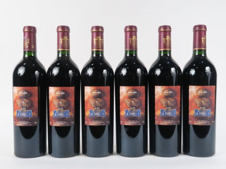 6 BOUTEILLES CHÂTEAU MONTUS 'LA TYRE' MADIRAN - 2000