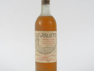 Vente aux enchères 1 BOUTEILLE CLOS JOLIETTE JURANCON - 1966 - HEP/MEP