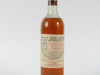 Vente aux enchères 1 BOUTEILLE CLOS JOLIETTE JURANCON - 1966 - MEP