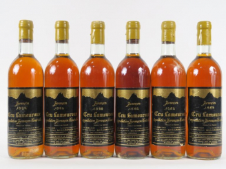 Vente aux enchères 6 BOUTEILLES CRU LAMOUROUX JURANCON - 1985 - BG - CBO