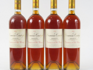 Vente aux enchères 4 BOUTEILLES QUINTESSENCE DU PETIT MANSENG DOMAINE CAUHAPE JURANCON - 