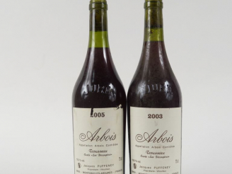 Vente aux enchères 2 BOUTEILLES ARBOIS TROUSSEAU 'CUVEE LES BERANGERES' PUFFENEY - 1 de 2