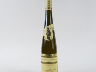 Vente aux enchères 1 BOUTEILLE (50 CL) GEWURZTRAMINER MAMBOURG 'QUINTESSENCE DES GRAINS N