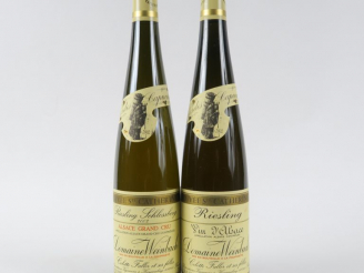 Vente aux enchères 2 BOUTEILLES RIESLING DOMAINE WEINBACH FALLER CLOS DE CAPUCINS CUVÉE S