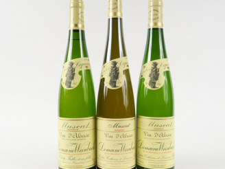 Vente aux enchères 3 BOUTEILLES MUSCAT DOMAINE WEINBACH FALLER CLOS DE CAPUCINS - 2002/20