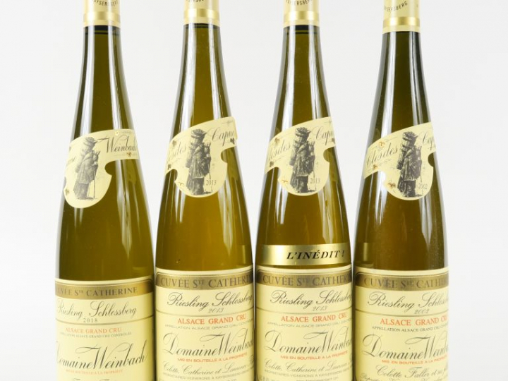 4 BOUTEILLES RIESLING SCHLOSSBERG DOMAINE WEINBACH FALLER CLOS DE CAPU