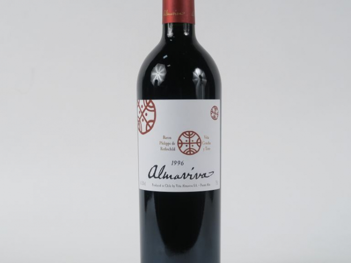 1 BOUTEILLE ALMAVIVA CHILI - 1996 - CBO
