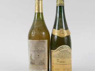 Vente aux enchères 2 BOUTEILLES : 1 BONNEZEAUX ROBIN 1989 - 1 SAVAGNIN CHALANDARD 1992