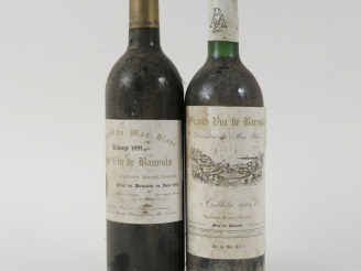 Vente aux enchères 2 BOUTEILLES BANYULS DOMAINE DU MAS BLANC DOCTEUR PARCE : 1 COLLITA 19
