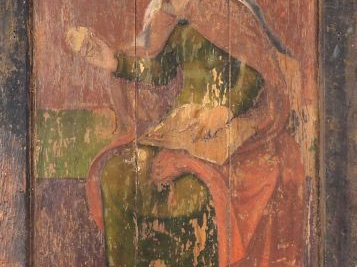 Ecole ANVERSOISE vers 1550 "La circoncision du Christ" Panneau, peint 