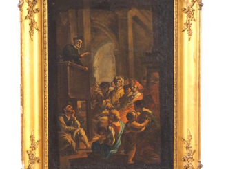 Vente aux enchères Jean François de TROY (entourage de). "Saint Vincent de Paul prêchant"