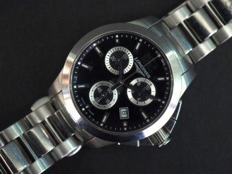 Vente aux enchères 	LONGINES, Hydro Conquest Bracelet montre en acier. Cadran rond à chif