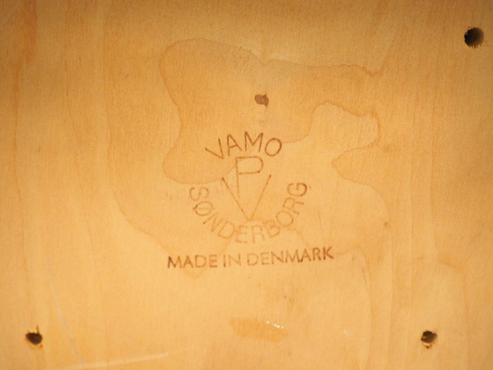 MOLLER pour VALMO SONDERBORG. Mobilier de salle à manger danois en pal