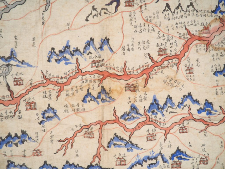 Vietnam,  Carte d’état-major représentant différentes provinces.   Dim