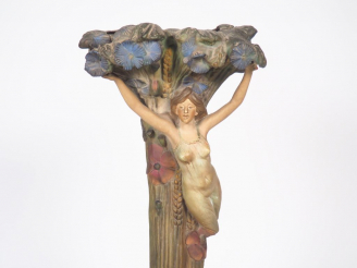 Vente aux enchères Lorenzo VERGNANO el Alphonse-Louis HANNE. "Le chant de l'alouette". Gr