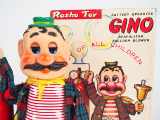 Vente aux enchères ROSKO TOY : Battery toy Gino "Neapolitan" Balloon Blower de la marque 