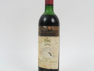 Vente aux enchères 1 BOUTEILLE CHÂTEAU MOUTON ROTHSCHILD 1er GCC PAUILLAC - 1971 - HEP-ME
