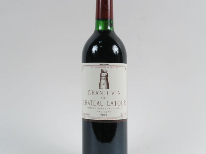 1 BOUTEILLE CHÂTEAU LATOUR 1er GCC PAUILLAC - 1979 - BG