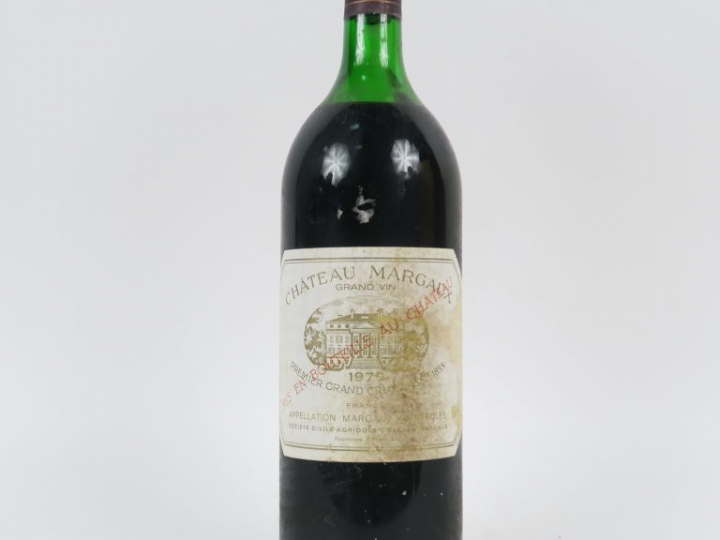 1 MAGNUM CHÂTEAU MARGAUX 1er GCC MARGAUX - 1979 - MEP/ET/CAPS CORRODÉE